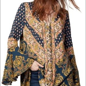 NWOT Free People Magic Mystery Tunic